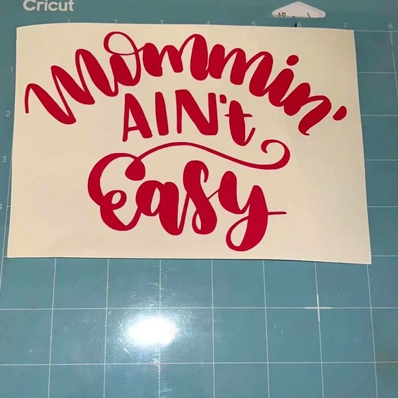NEW pink mommin’ ain’t easy decal - Picture 2 of 2